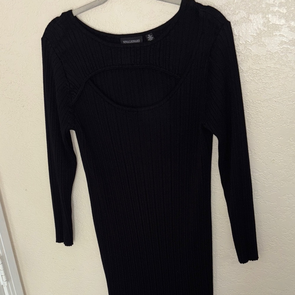 Black Long Sleeve Dress